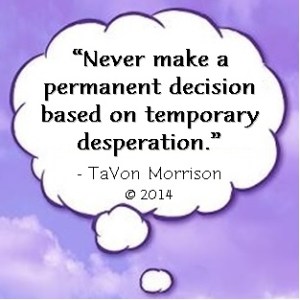 Cloud - Never make a permanent